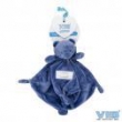 Knuffeldoekje met Berenhoofd Indigo
