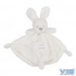 Knuffeldoekje met Konijnenhoofd Wit