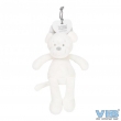 Pluche Aap Groot 35cm 'Very Important Monkey' Wit